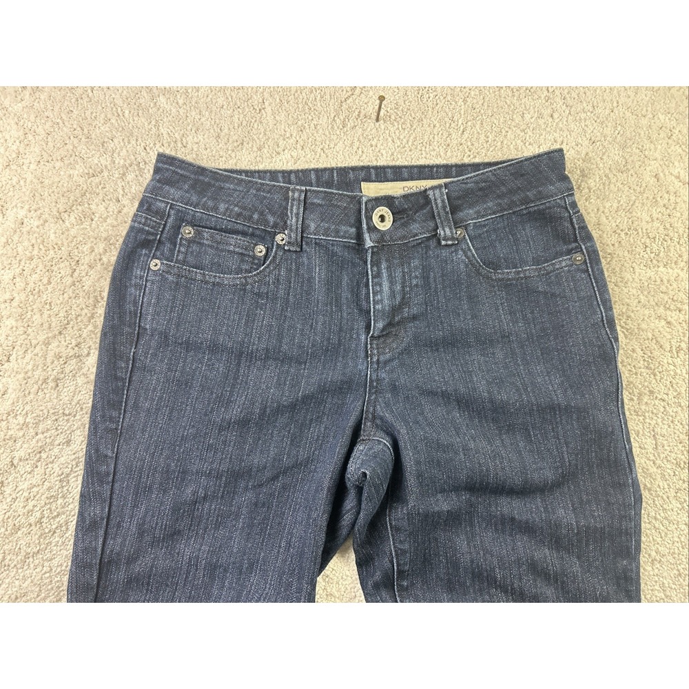 DKNY Jeans Ladies' Soho Skinny Jean 6 Indigo Dark Rinse 29x28